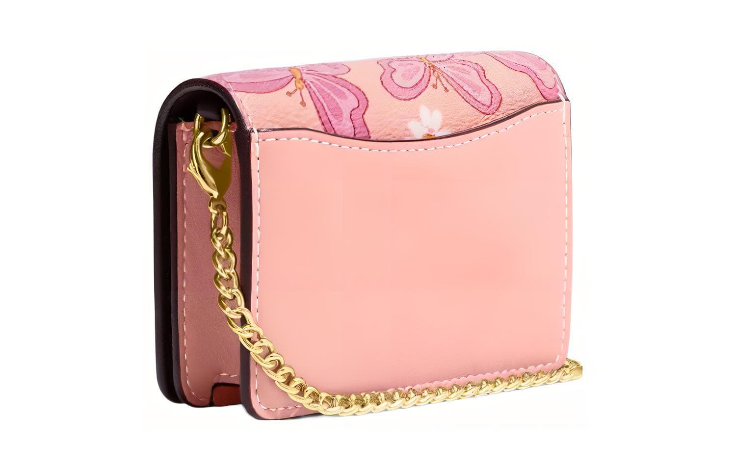 COACH Bow Wallet With Chain