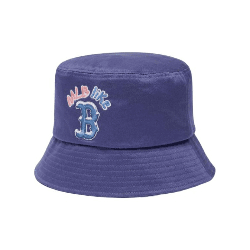 MLB Boston Red Sox Bucket Hats Purple
