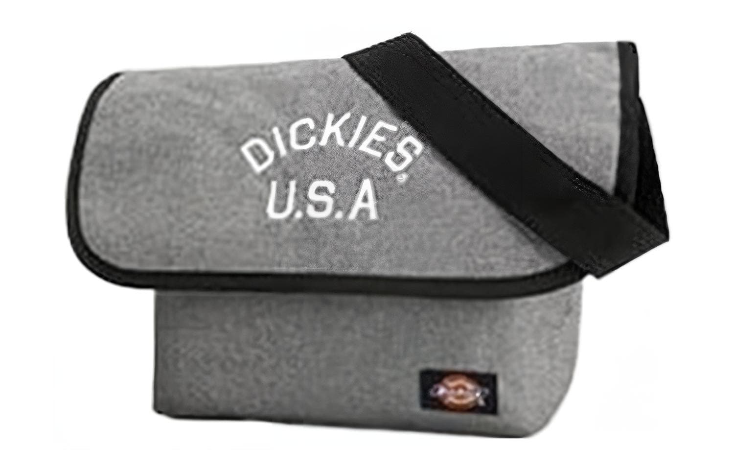 Dickies Polyester Messenger Bag, Crossbody Bag, Shoulder Bag Gray