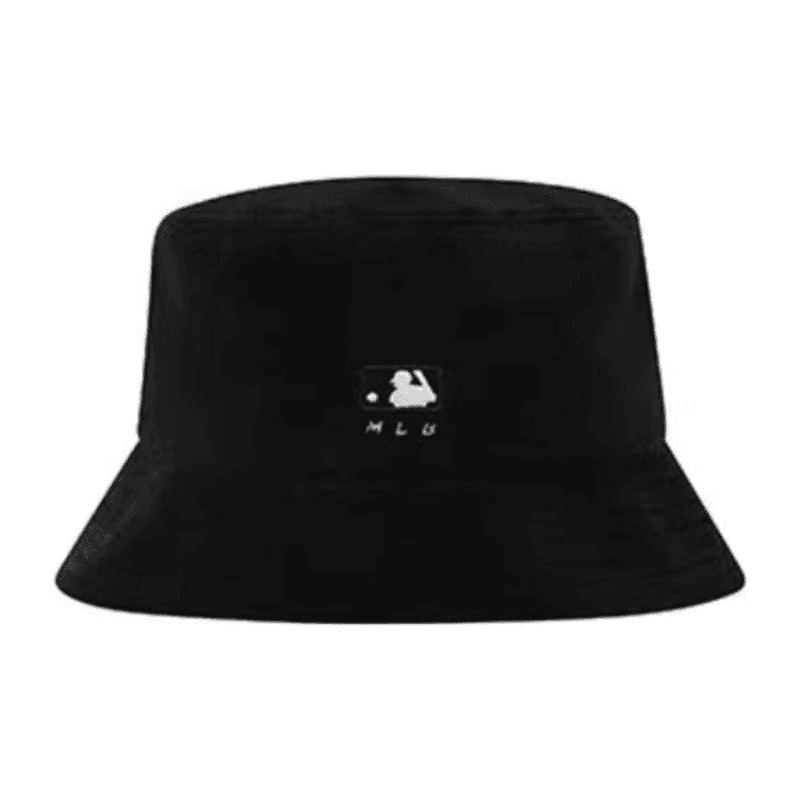 MLB Cotton Bucket Hats Black/Purple Black