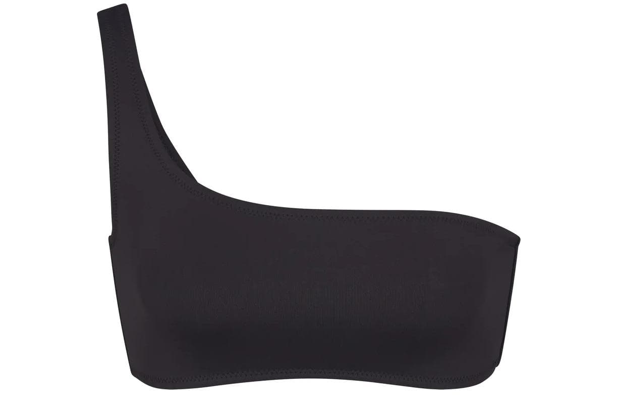 SKIMS SIGNATURE SWIM ONE SHOULDER Bikini ONYX/Onyx
