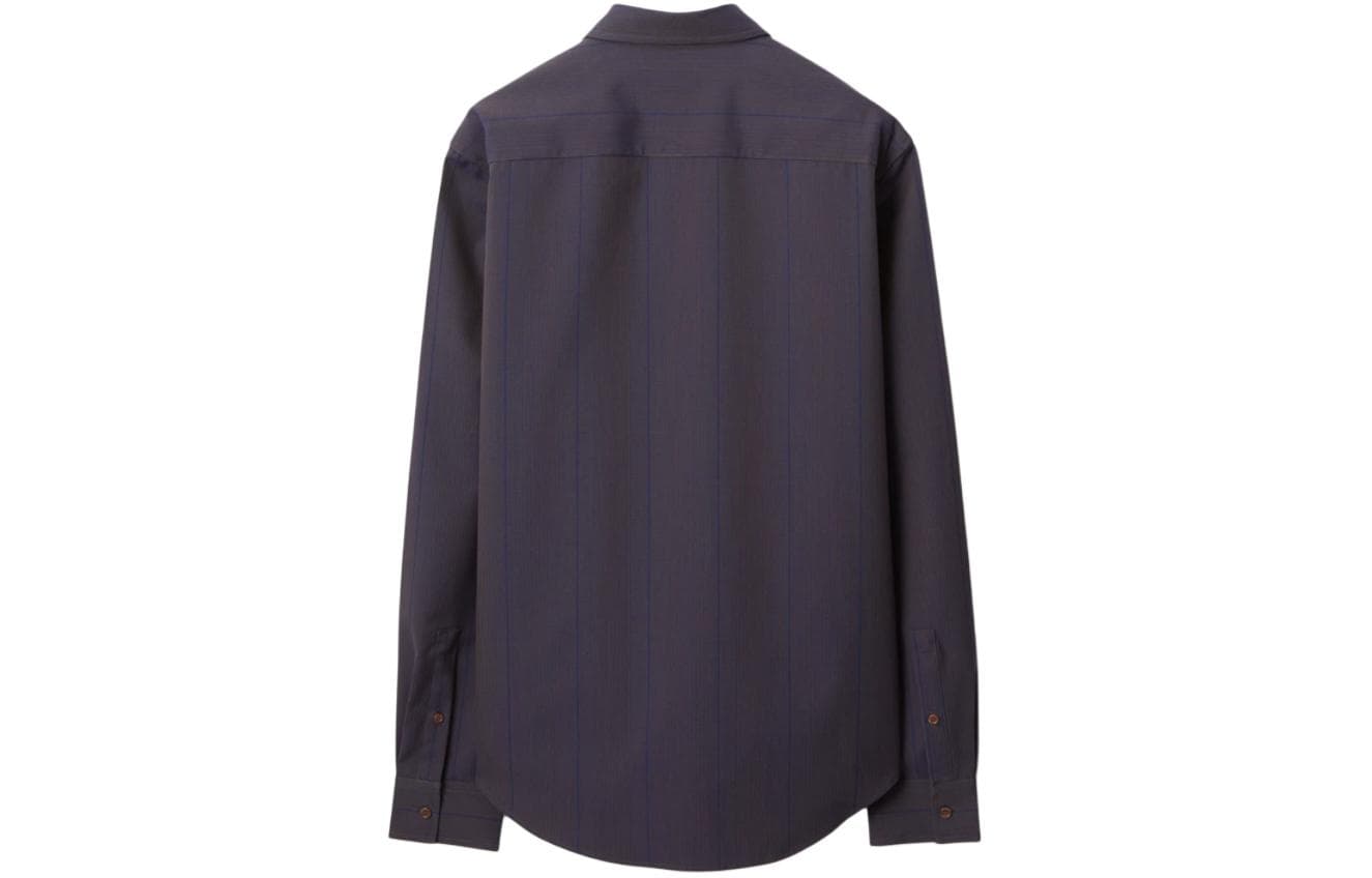 Burberry Striped Wool Shirt