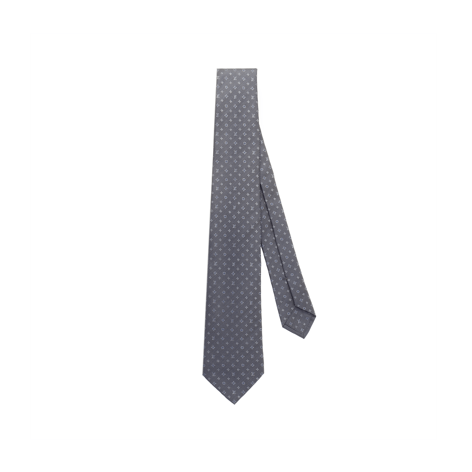 LOUIS VUITTON Monogram Classic Silk Ties