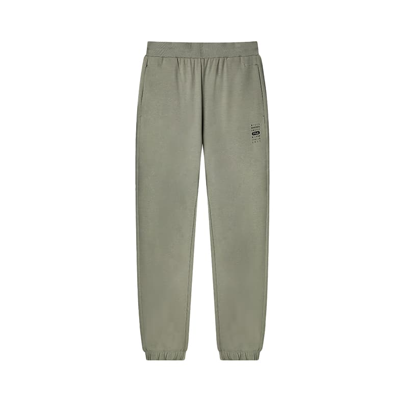 FILA Knitted Sweatpants Silent Black Moderate Cuffed