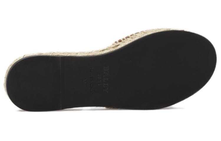 BALLY Slide Slippers Ecru