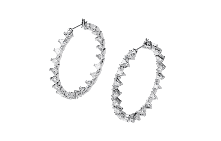 Swarovski Ortyx Earrings Silver