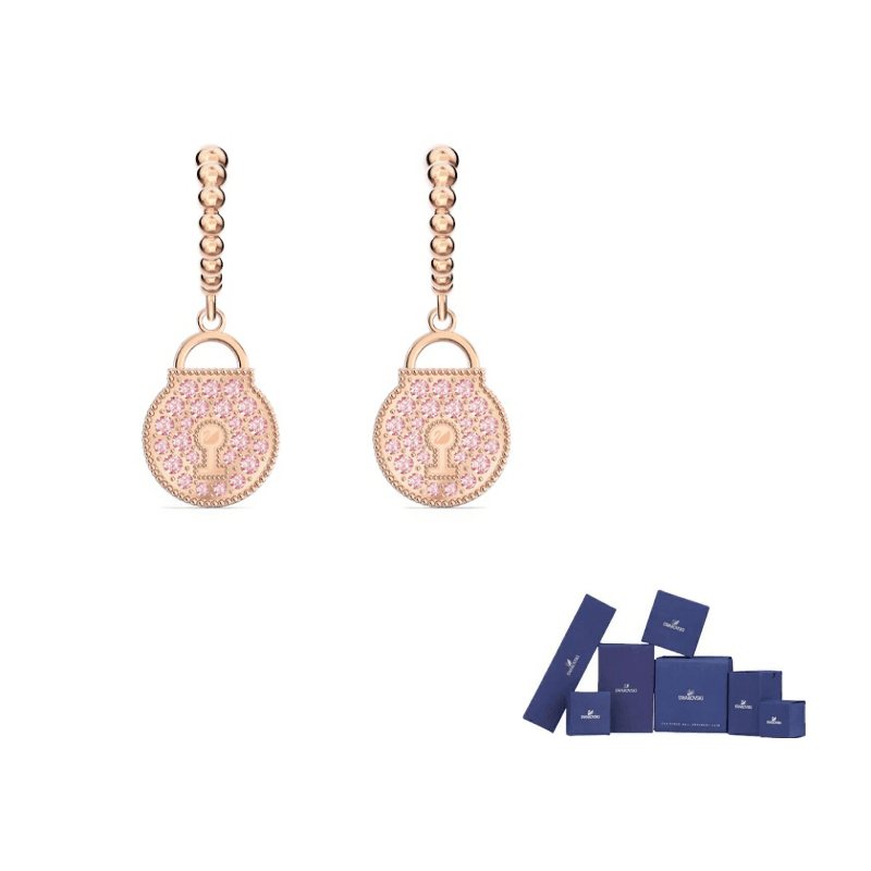 Swarovski Togetherness Earrings Rose Gold