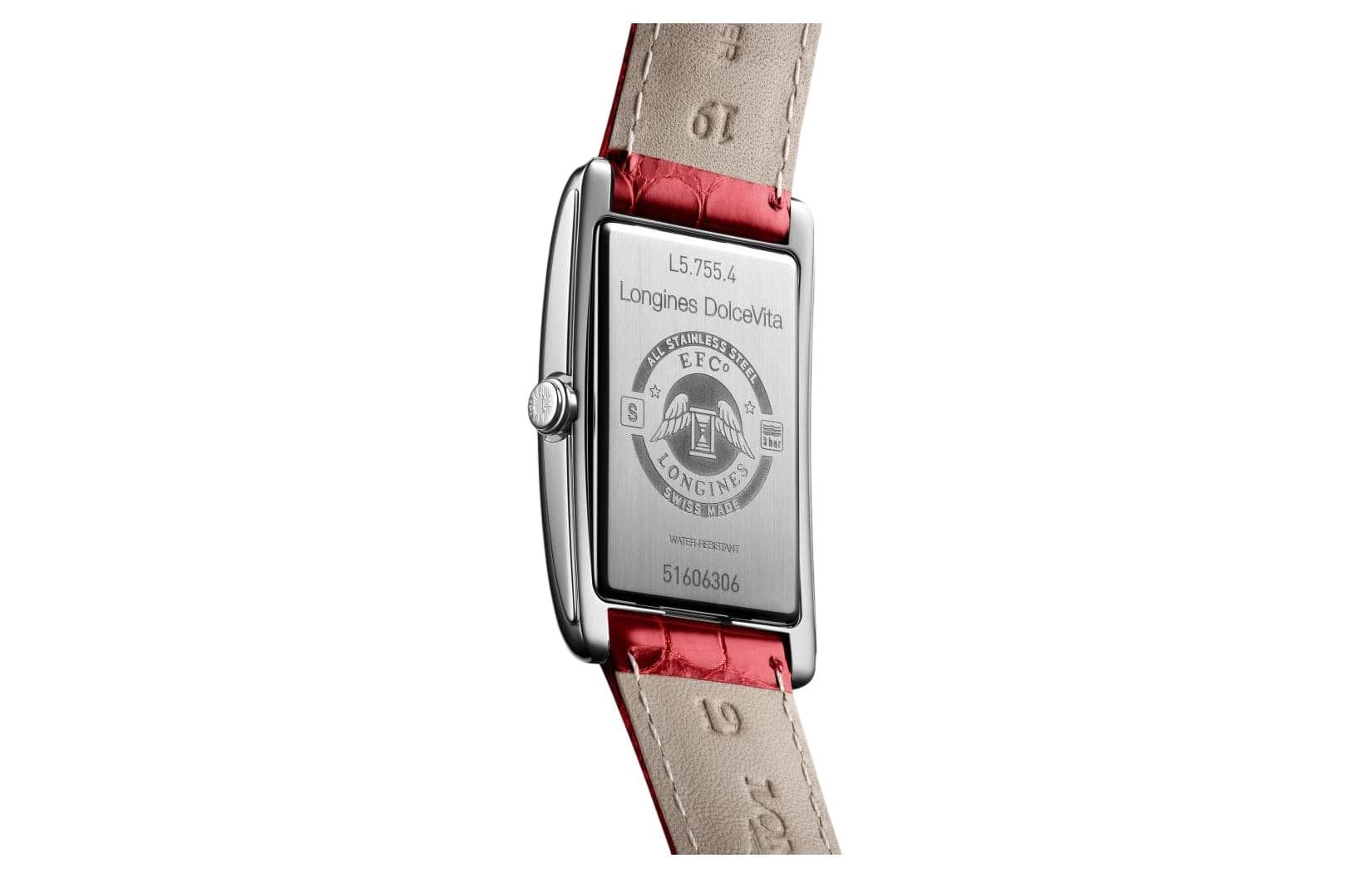 LONGINES DolceVita Collection Quartz Movement Watch 26.1*42mm Silver Dial Stainless Steel Case