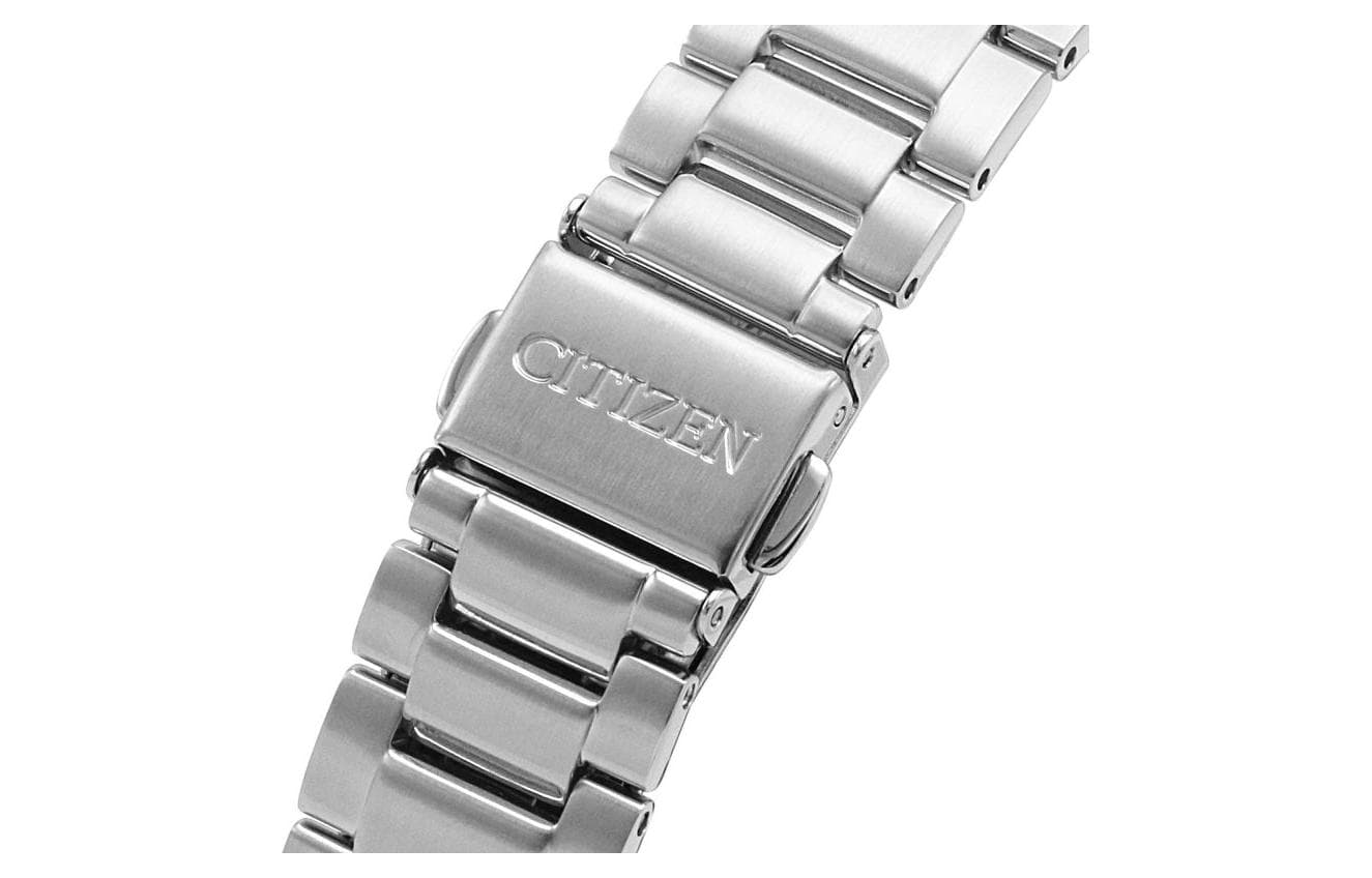 CITIZEN Ecology Drive Collection Eco Drive Solar Quartz Movement Stainless Steel Strap