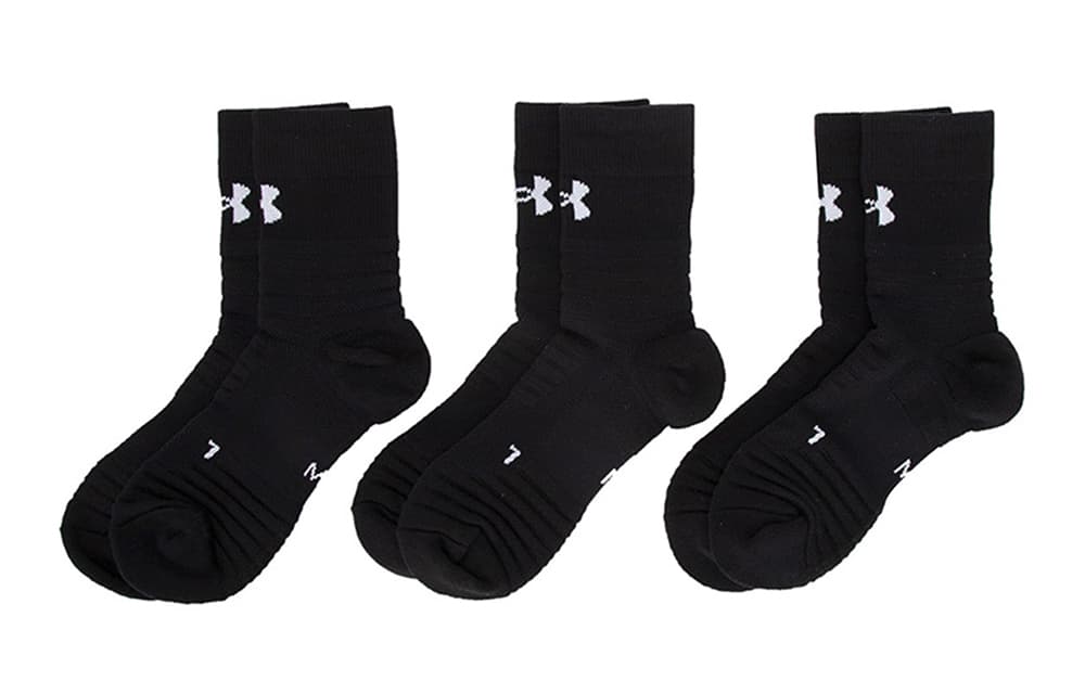 Under Armour 3 Pack Black