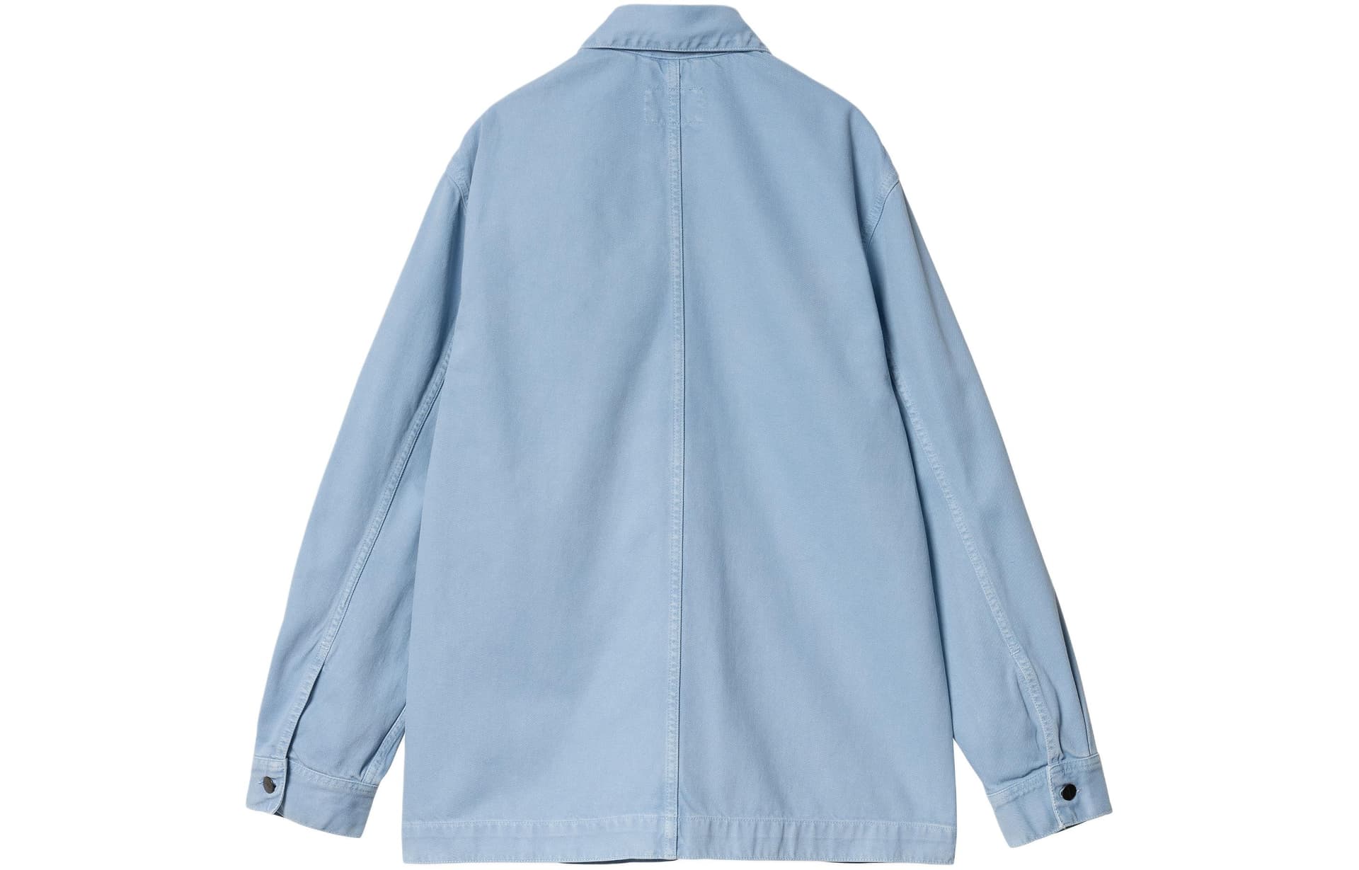 Carhartt WIP SS24 Garment Dyed Collection Garrison Coat Jackets & Matte Blue