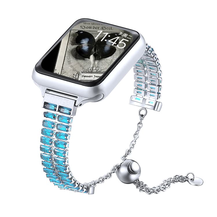 IBOANN Strap Apple Compatibility Stainless Steel Material