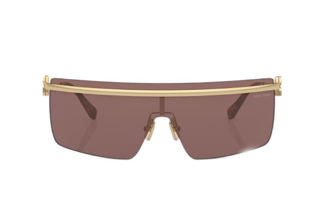 MIU MIU Eyewear Single Lens Rimless Sunglasses