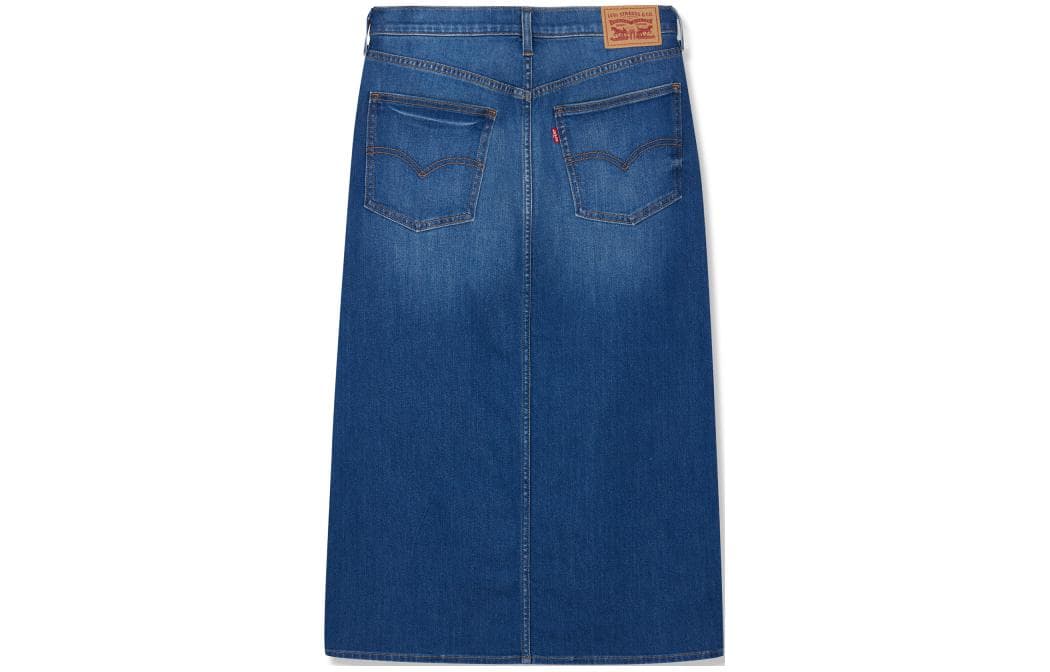 Levis Long Skirt Blue