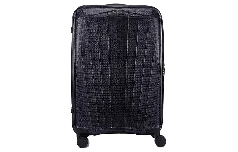 SAMSONITE Polypropylene Suitcase Luggage 25 Inch Black 25 Inches (68 L)