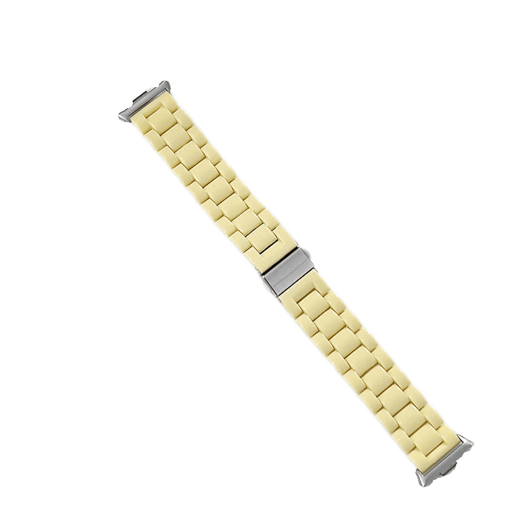 CHENSONG Strap Xiaomi Red Beige Compatibility Resin Material Light Yellow
