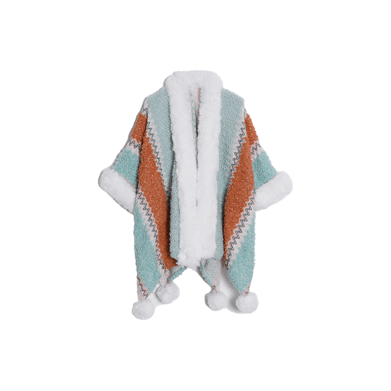 XNKW Shawls Light Green