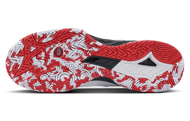 Wave Fang Mizuno 2 Wide 'White Radiant Red Ebony'