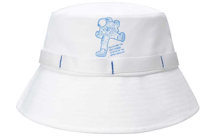 ANTA Bucket Hats White