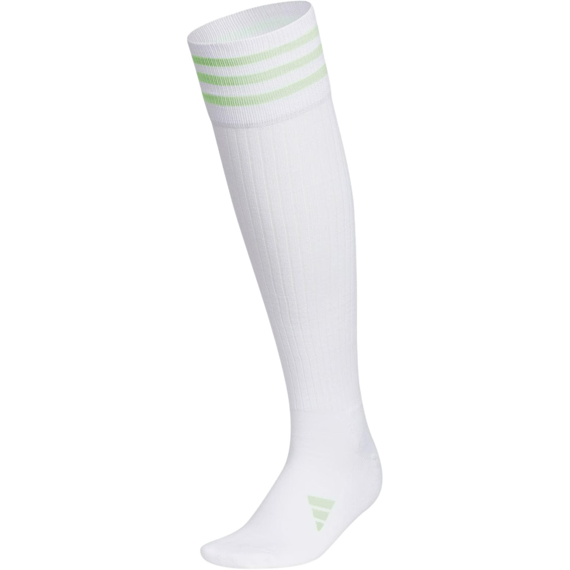 Adidas 3 STRIPES Thigh high 1 Pack White/Green White/Green (1 pair)