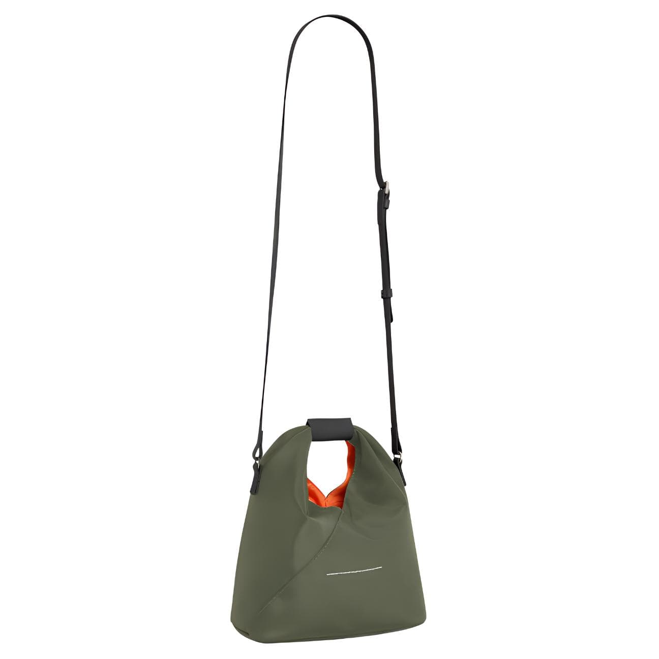 MM6 Maison Margiela Calfskin Handbag, Shoulder Bag, Crossbody Bag Small Green