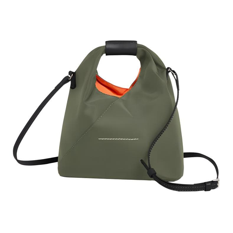 MM6 Maison Margiela Calfskin Handbag, Shoulder Bag, Crossbody Bag Small Green Gift Set(Basic Set+Box+Shopping Bag)