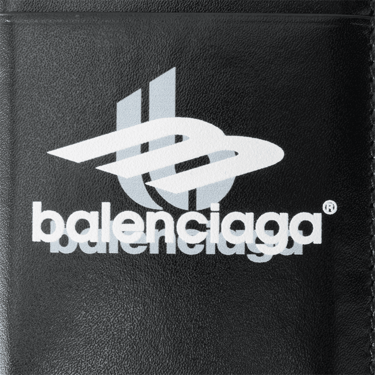 Balenciaga Cash Cow Card Holder Black