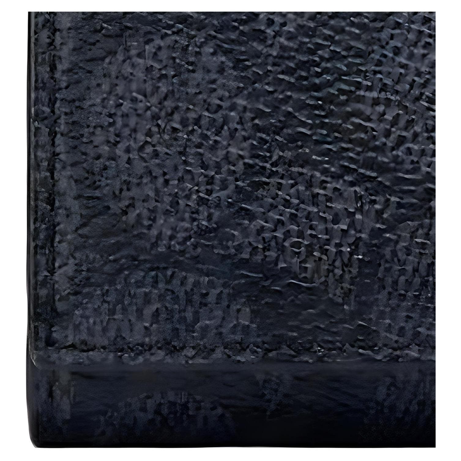 COACH Key Case Coated Canvas With Key Pouch Black