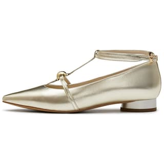 Joypeace Blossom Under The Moon Chunky Heel 2cm Moonlight Gold