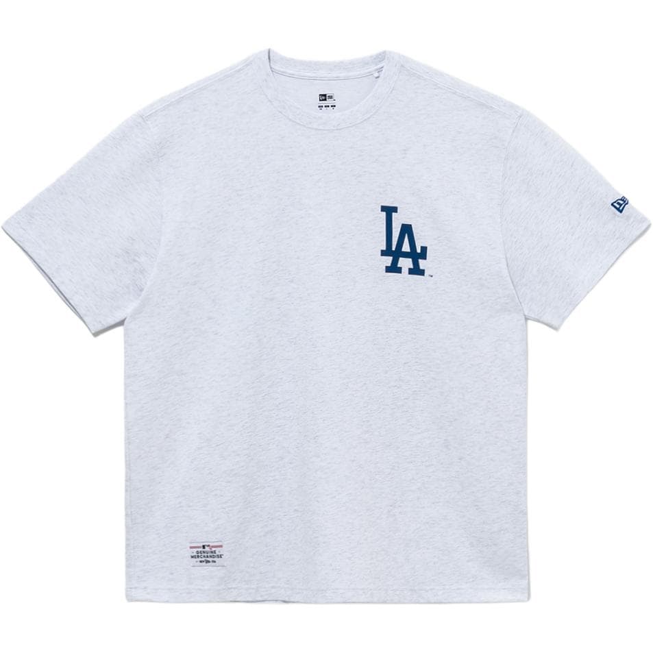 New Era T Shirt Heather Gray