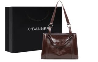 C°BANNER Synthetic Underarm Tote Bag, Shoulder Bag Black