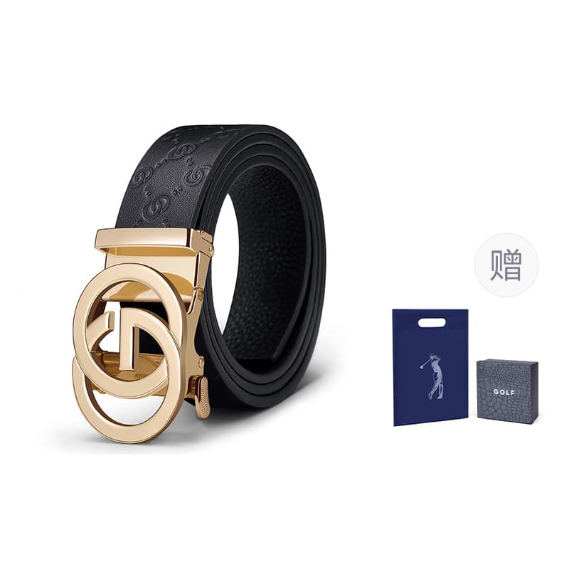 GOLF Synthetic Automatic Buckle Genuine Belt Multicolor 3.5cm
