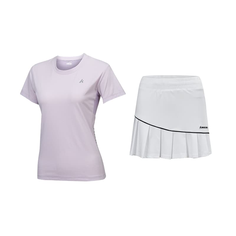 Kawasaki Two Piece Skirt Sets Crew Neck Moderate Short