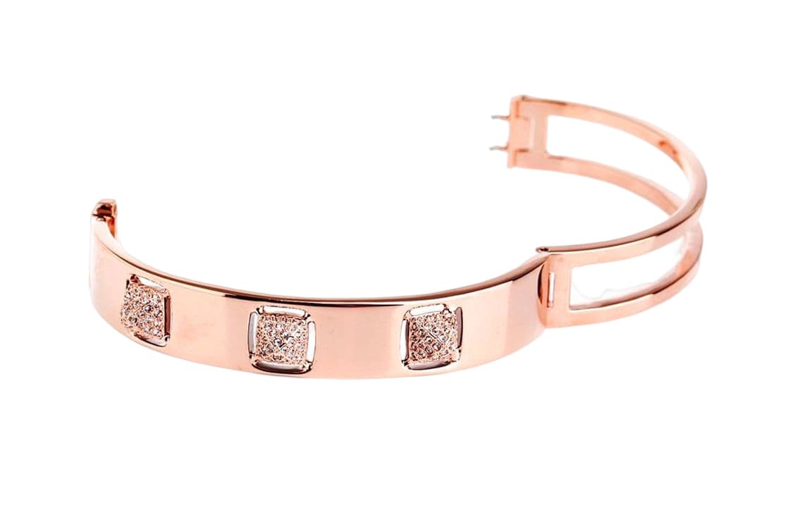 Swarovski Tactic Bangles Rose Gold