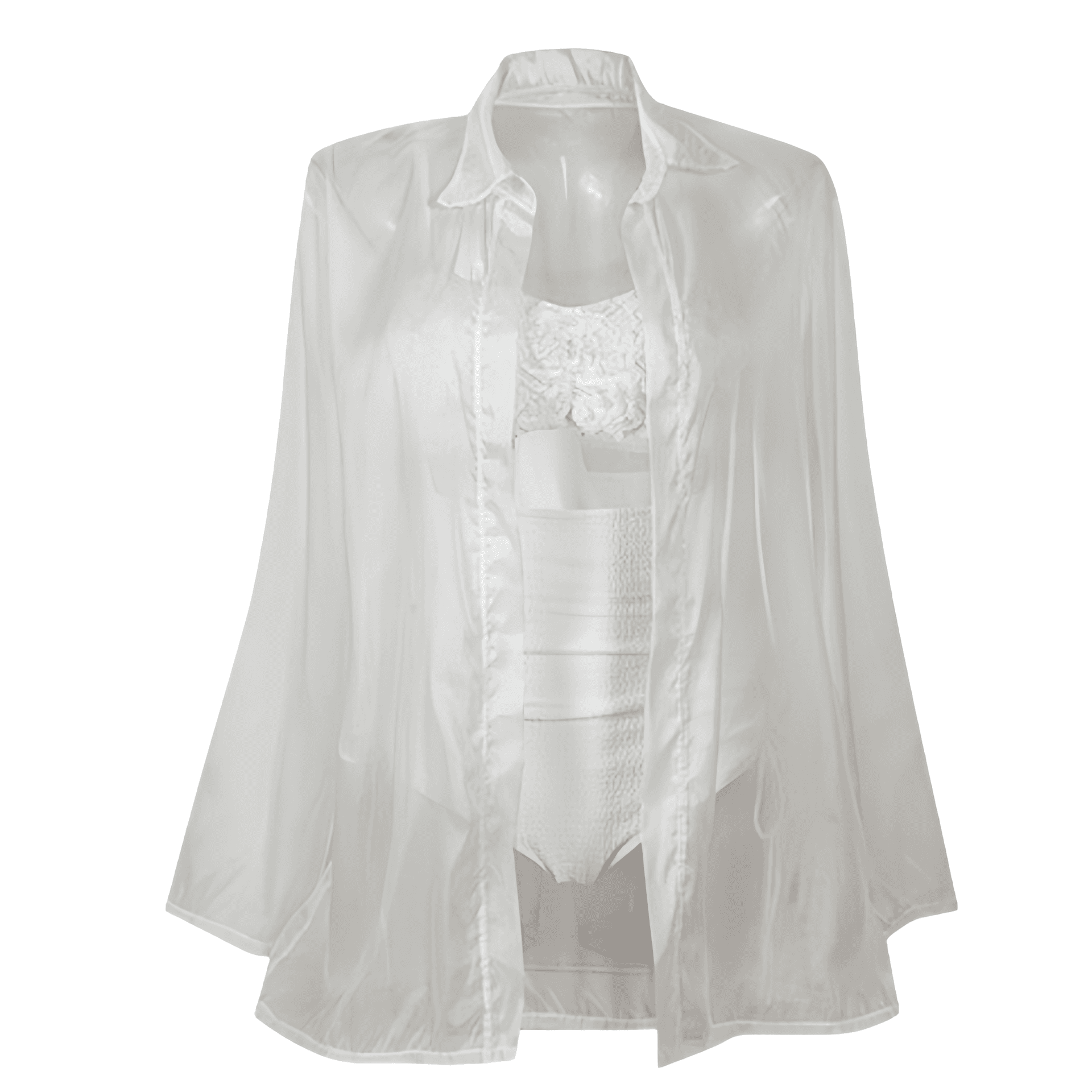 OUTDOORPRINCE Two Piece Swimsuit White
