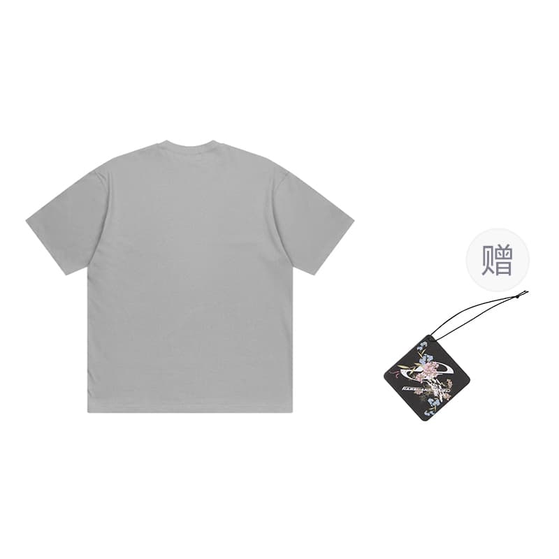 HARSH CRUEL Soccer Sports Structure T Shirts Crew Neck Moderate Straight Fit