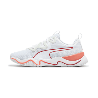 PUMA Zone Resistant, Resistant, Breathable White Orange