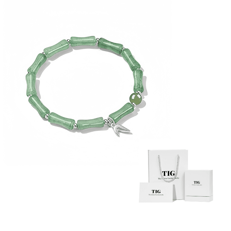TIG Chalcedony Bracelets Green