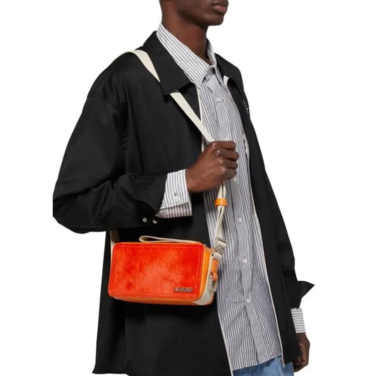 Jacquemus Cow Shoulder Bag Orange