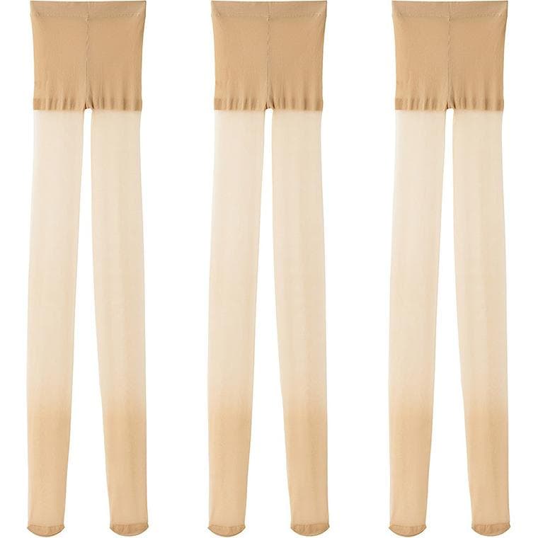 MUJI Pantyhose Medium Beige