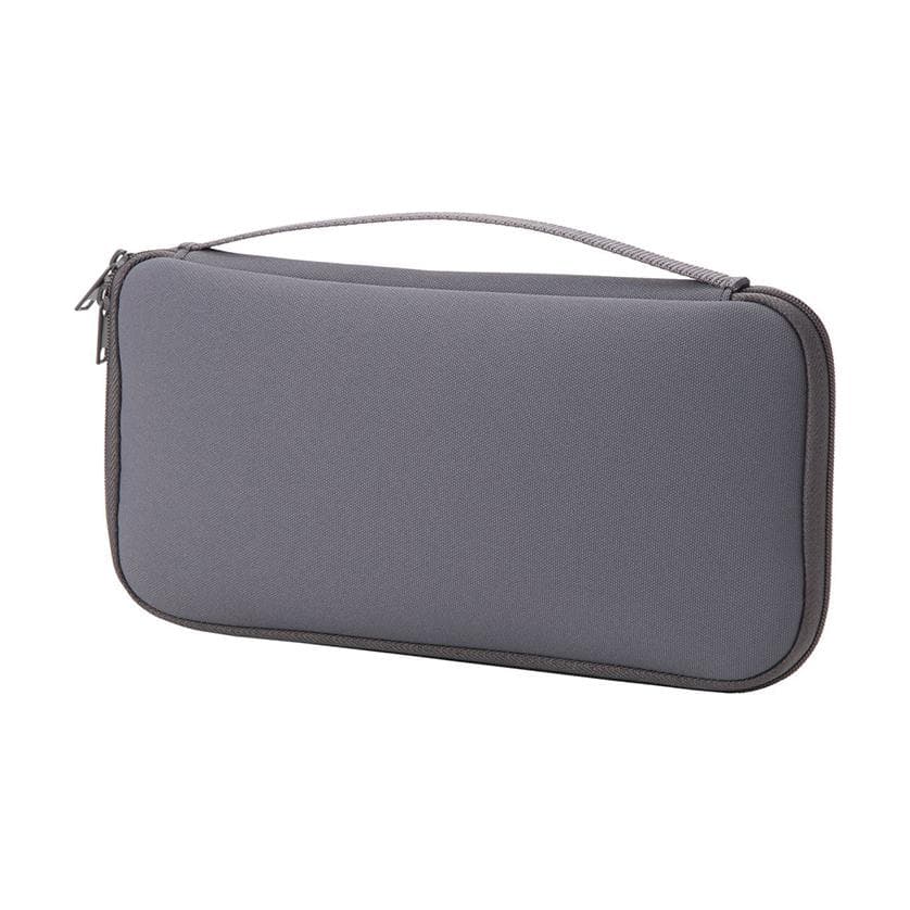 MUJI Polyester Passport Holder Regular Black/Gray/Marine Blue