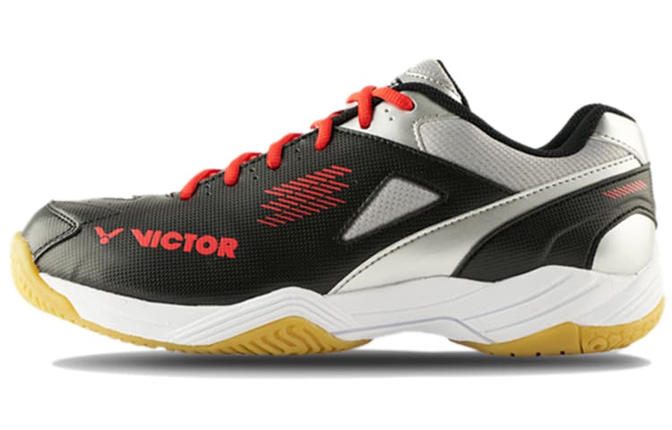 VICTOR Breathable Badminton Black Silver