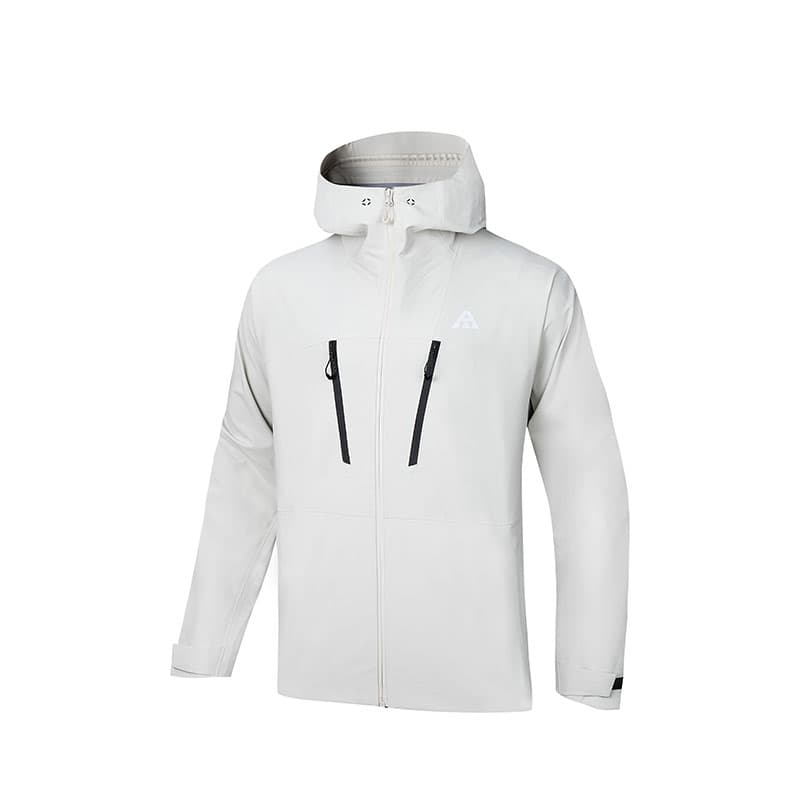 Anta Hiking Urban Living/Travel/Commuting Windbreaker Jacket Timber