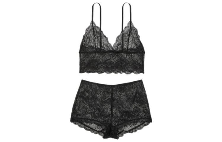 Victoria's Secret Sets Black Bra & Underpants Set