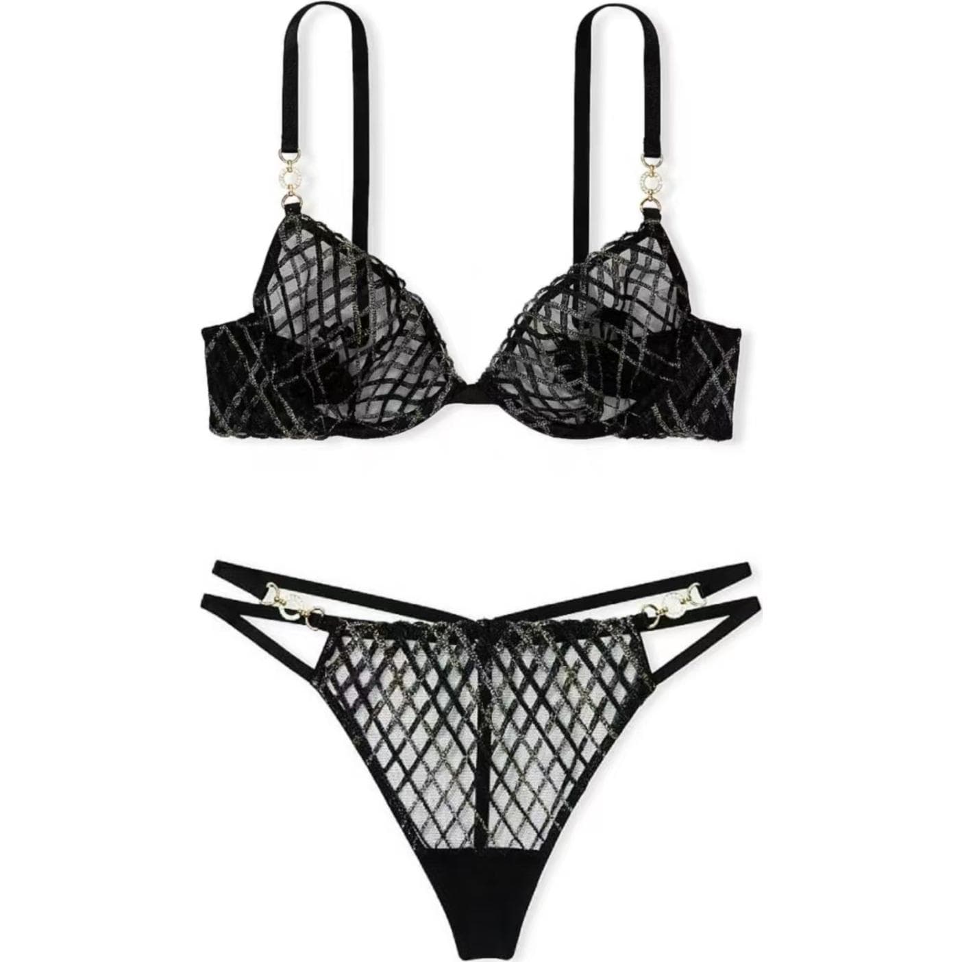 Victoria's Secret Set Black Set (Black)