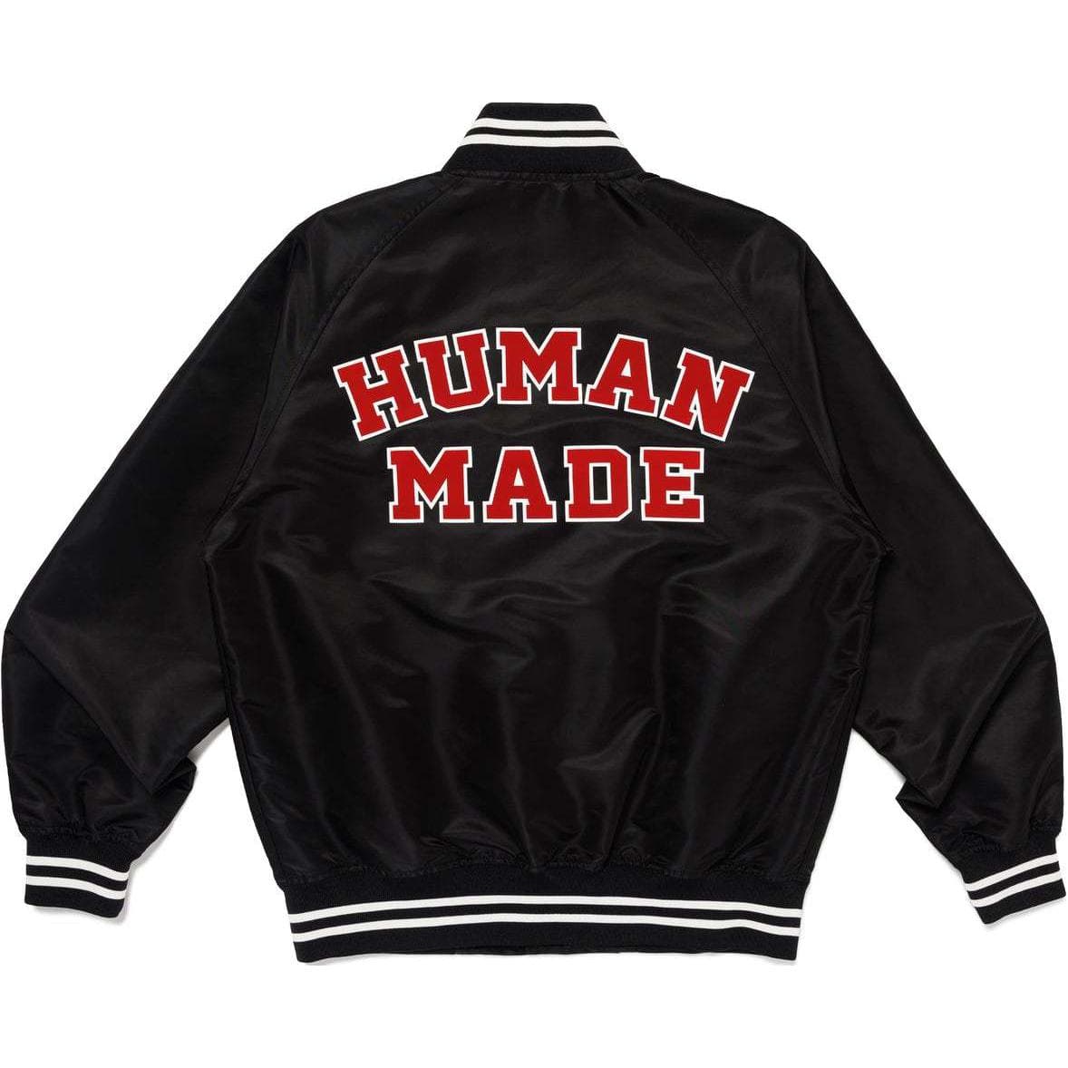 Human Made varsity Hlogo bomber jacket