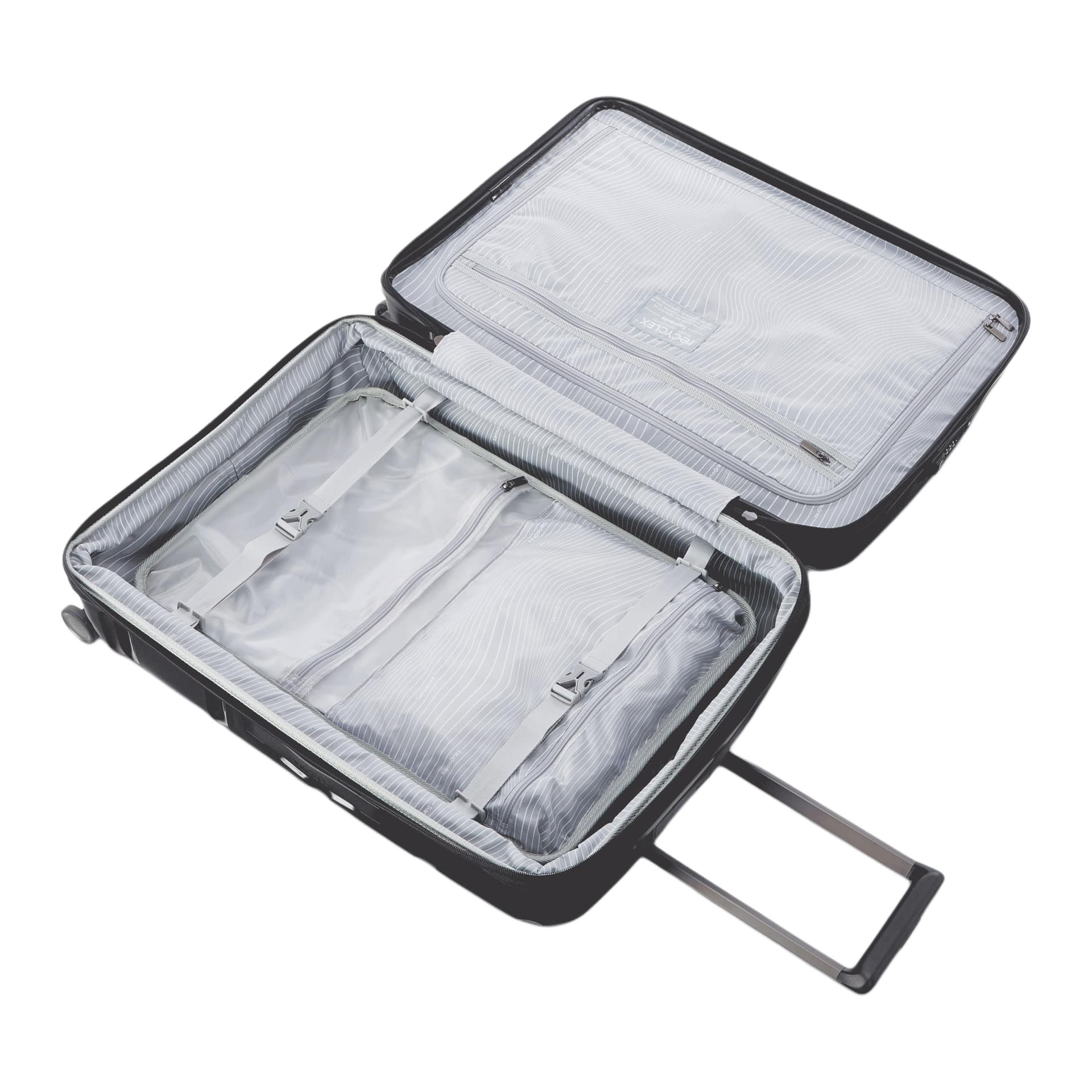 SAMSONITE Polypropylene Suitcase Luggage 28 Inch Midnight Black
