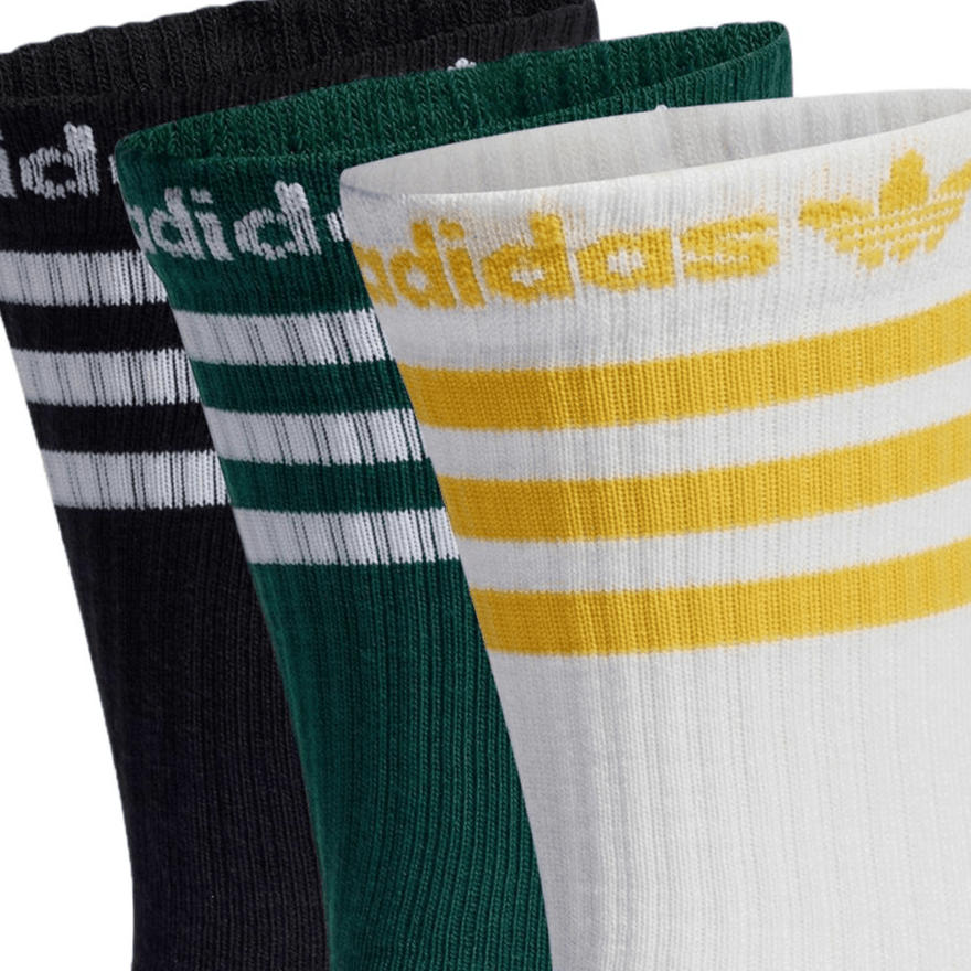 Adidas Originals Adicolor CREW 3 PAIRS Crew 3 Pack