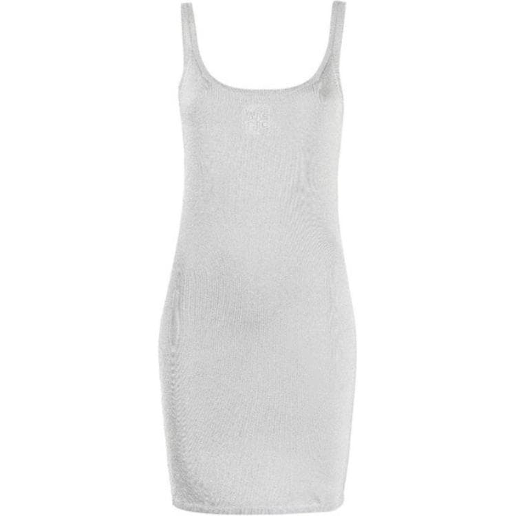 Alexander Wang Dress Silver Gray