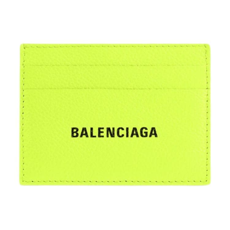 Balenciaga Cash Cow Card Holder Card Holder Yellow